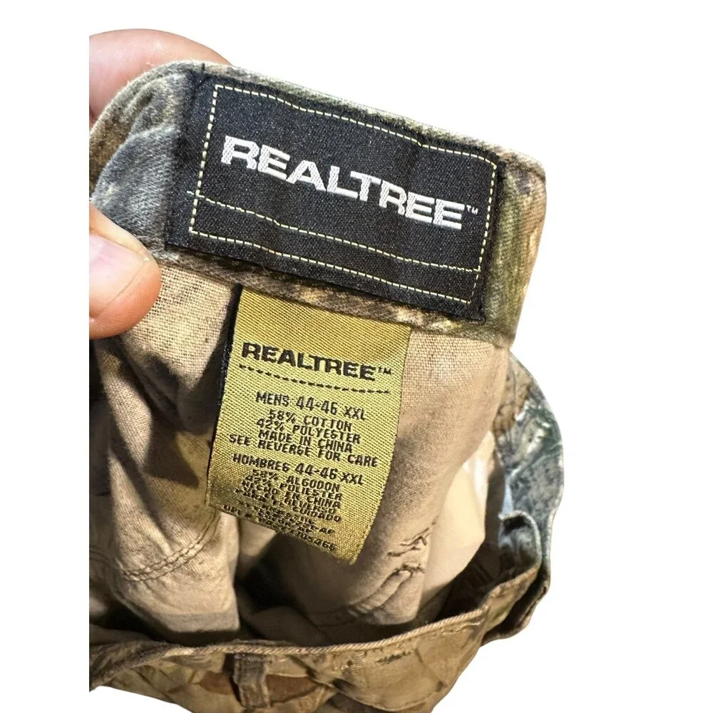 Vintage Realtree Camo Sweatpants Men XXL 46X30 Hardwood Y2K Baggy Wide Leg Retro